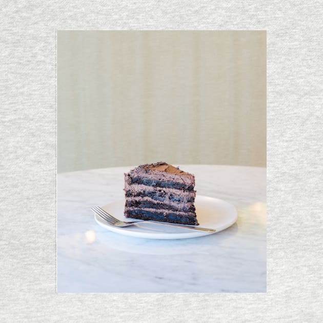 Chocolate Cake Slice by NewburyBoutique